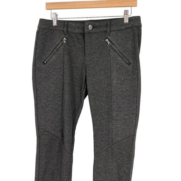 Boom Boom Jeans Size 13 Francesca's Stretch Pants Gray Quilt Skinny Faux Pockets - Picture 4 of 16